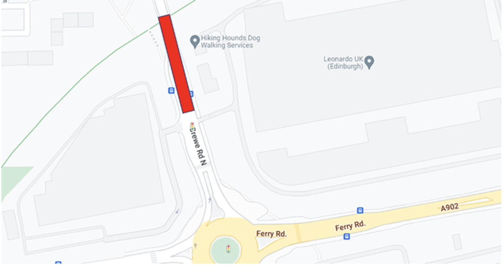 North Edinburgh Community News Crewe Road North to close for three weeks