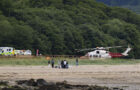 Pictured: Injured walker rescued from Cramond Island